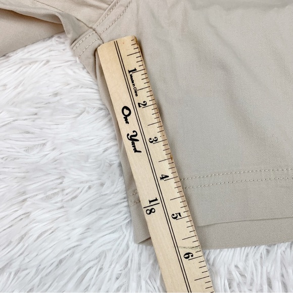 Onia NWT men XL Garment Dye E-waist chino Shorts in Stone elastic waist - Picture 6 of 13